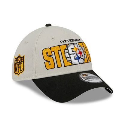 Pittsburgh Steelers New Era 2023 NFL Draft 39Thirty Stretch Fit