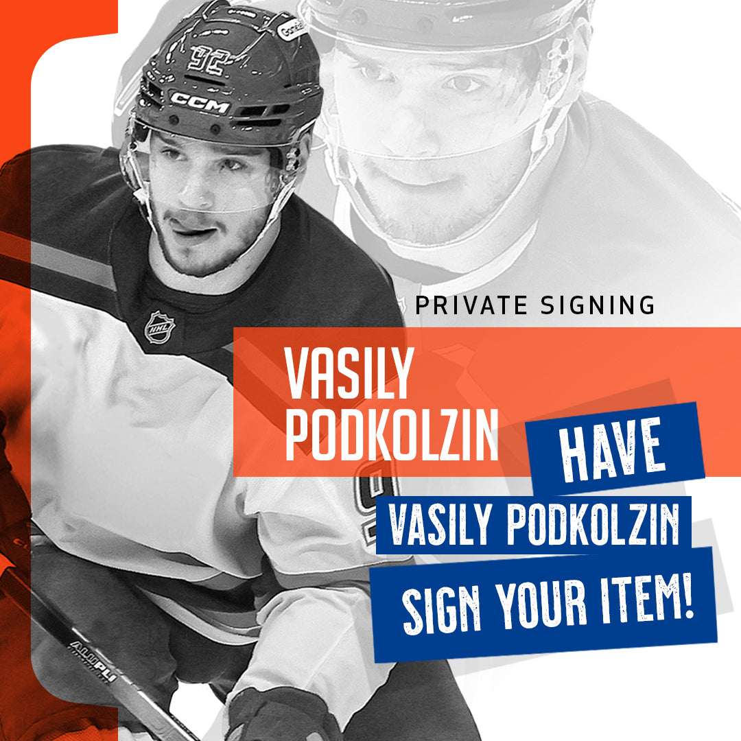 Have Vasily Podkolzin Autograph Your Item!
