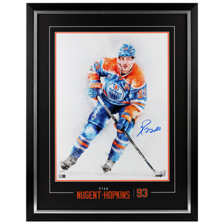Framing Package for YOUR 24-25 Oilers Ryan Nugent-Hopkins Season Ticket Holder Litho