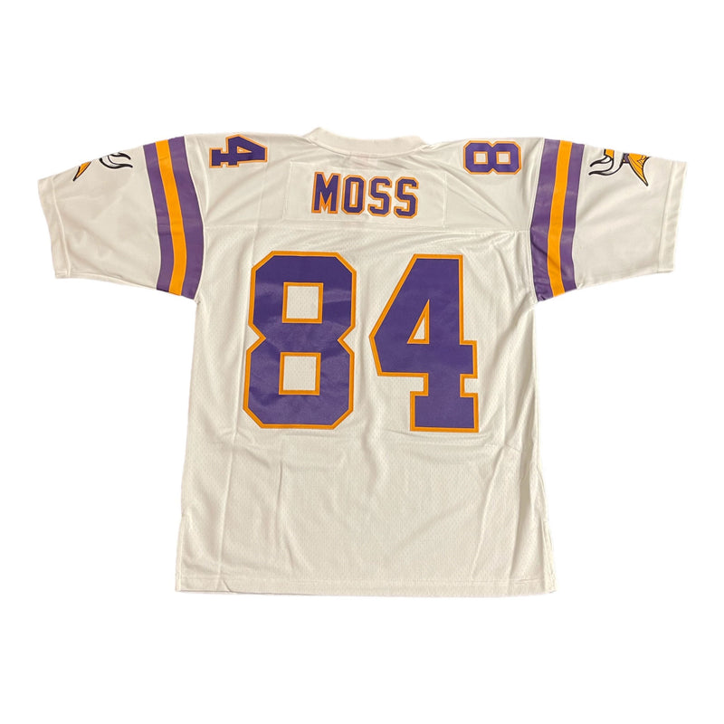 Throwback Jersey Moss Vikings Jersey NFL Legacy Jersey Minnesota