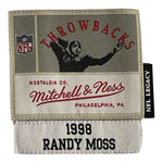 Randy Moss Mitchell & Ness Minnesota Vikings Legacy Jersey 1998 White