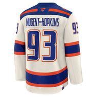 Ryan Nugent-Hopkins Edmonton Oilers Fanatics Premium Alternate Jersey ON ICE Cresting