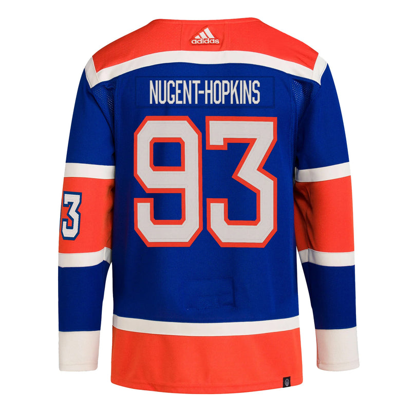 Ryan Nugent-Hopkins Edmonton Oilers Signed Reverse Retro adidas Pro Je –  Pro Am Sports