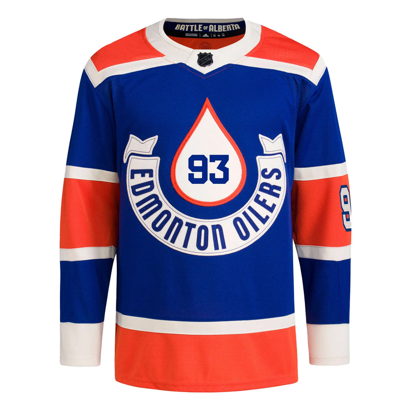 Ryan Nugent-Hopkins Edmonton Oilers adidas Authentic Heritage Classic Jersey