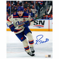 Ryan Nugent-Hopkins Signed Edmonton Oilers Alternate Crossover 8x10 Photo