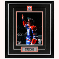 Ryan Smyth Edmonton Oilers Signed "Goodbye Oil Country" 8x10 Framed Photo