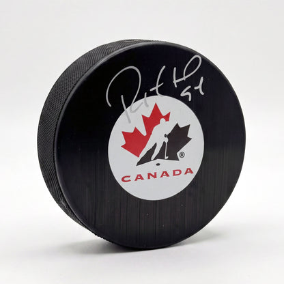 Ryan Smyth Team Canada Autographed Puck