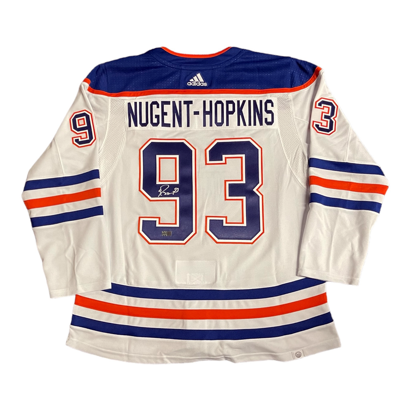 Ryan Nugent-Hopkins Signed Edmonton Oilers adidas Road Pro Jersey with 2024 Stanley Cup Final Patch