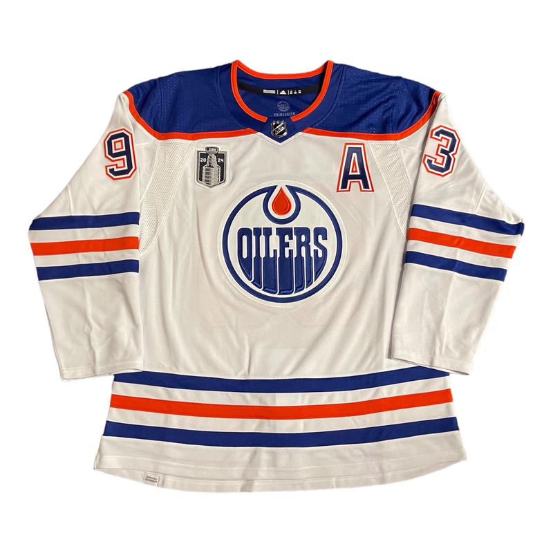 Ryan Nugent-Hopkins Signed Edmonton Oilers adidas Road Pro Jersey with 2024 Stanley Cup Final Patch