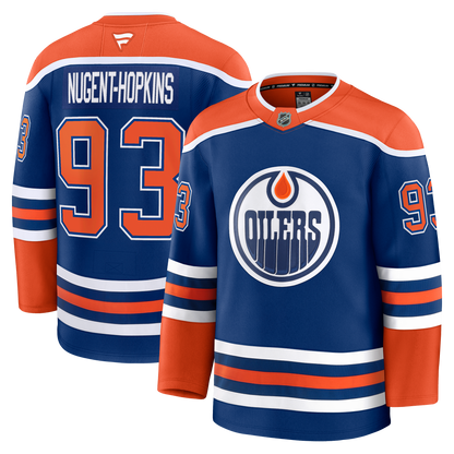 Ryan Nugent-Hopkins Edmonton Oilers Fanatics Home Premium Player Jersey - Royal