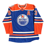 Ryan Nugent-Hopkins Signed Edmonton Oilers 2018 Anniversary Royal adidas Pro Jersey w/40th Patch