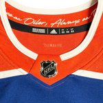 Ryan Nugent-Hopkins Signed Edmonton Oilers 2018 Anniversary Royal adidas Pro Jersey w/40th Patch