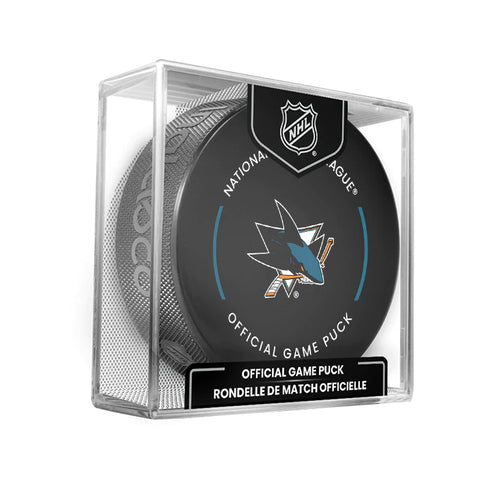 San Jose Sharks Official 2022-23 NHL Game Puck