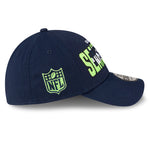 Seattle Seahawks New Era 2023 NFL Draft 39THIRTY Stretch Fit Hat Navy