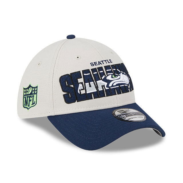 Seattle Seahawks New Era 2023 NFL Draft 39Thirty Stretch Fit Hat