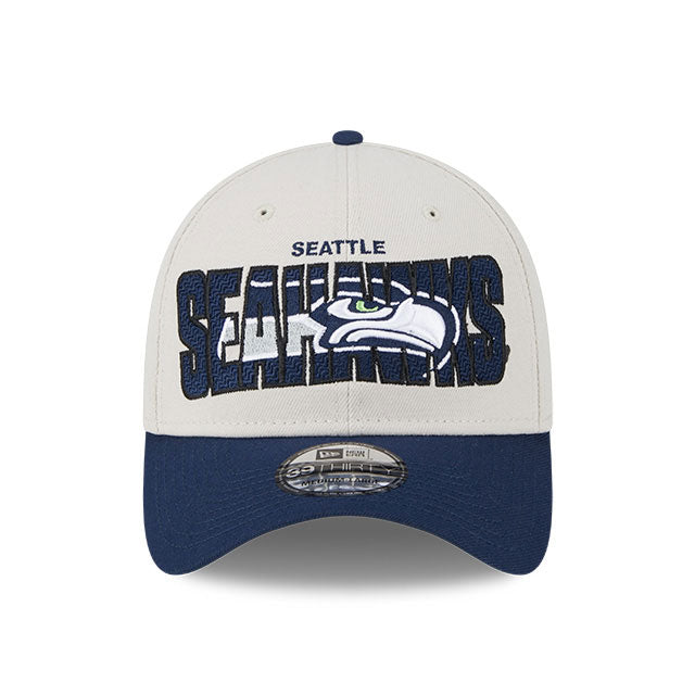 Seattle Seahawks New Era 2023 NFL Draft 39Thirty Stretch Fit Hat