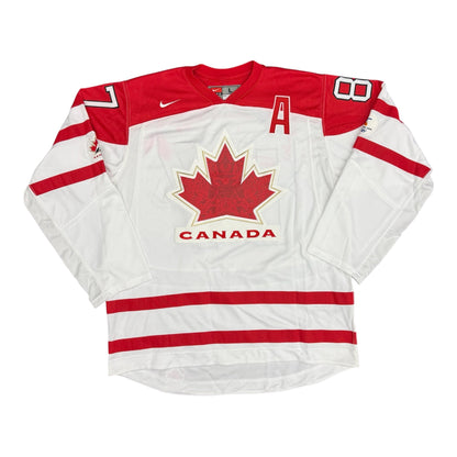Sidney Crosby Team Canada 2010 Olympics Autographed White Jersey