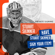 Have Stuart Skinner Autograph Your Item!