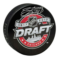 Stuart Skinner Signed 2017 NHL Draft Puck