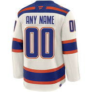 Sewing Kit for Edmonton Oilers Fanatics Alternate Cream Jersey