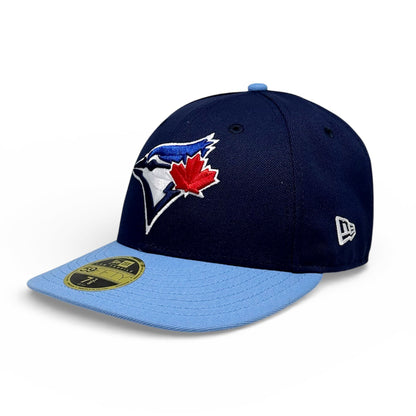 Toronto Blue Jays ON-FIELD 2025 World Series Side Patch Navy/Powder Blue New Era Low Profile 59Fifty Cap