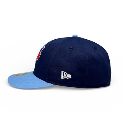 Toronto Blue Jays ON-FIELD 2025 World Series Side Patch Navy/Powder Blue New Era Low Profile 59Fifty Cap