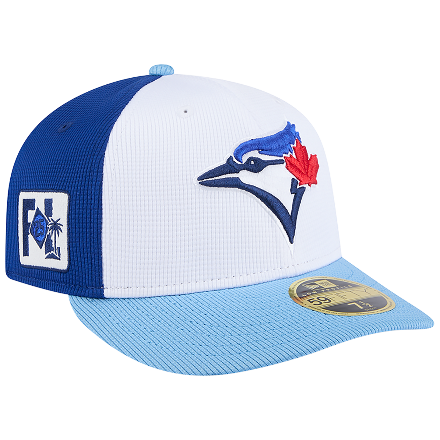 Toronto Blue Jays Spring Training 2025 New Era Low Profile 59Fifty Cap Side Patch