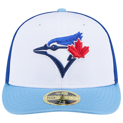 Toronto Blue Jays Spring Training 2025 New Era Low Profile 59Fifty Cap Side Patch
