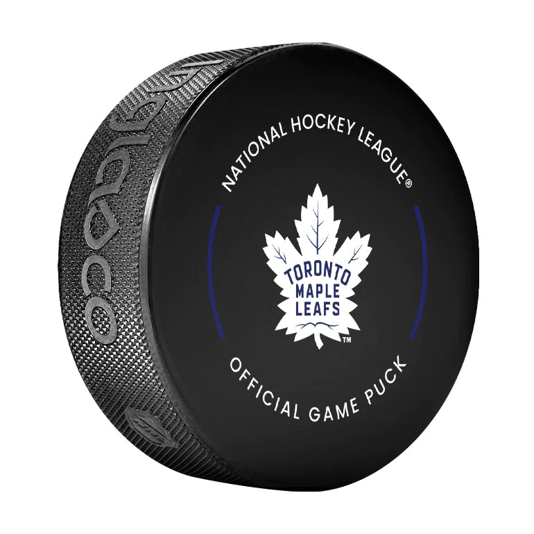 Toronto Maple Leafs Official 2022-23 NHL Game Puck