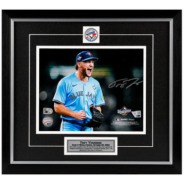 Trey Yesavage Signed Toronto Blue Jays 2025 World Series Game 5 Celebration 8x10 Framed Photo