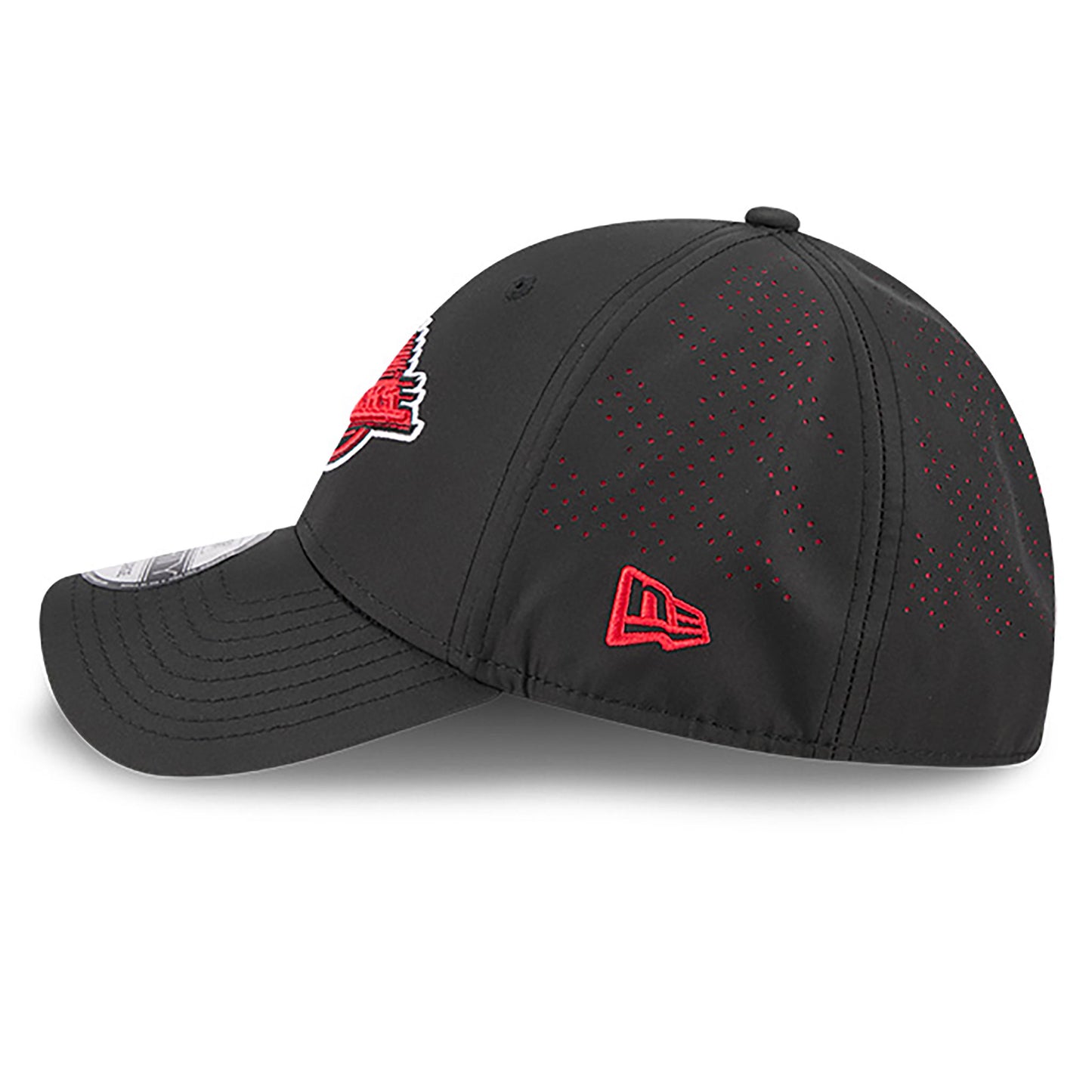 Vancouver Canucks New Era Black Night 39THIRTY Flex Hat