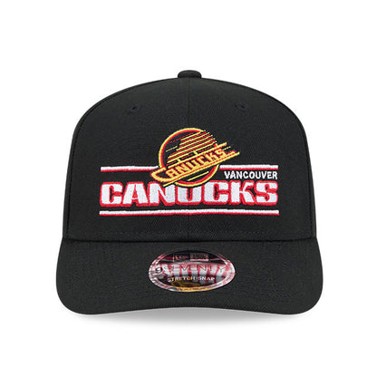 Vancouver Canucks New Era Stated 9SEVENTY Stretch Snapback Hat