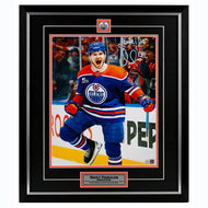 Vasily Podkolzin Signed & Inscribed "Podzilla" Edmonton Oilers Celebration 11x14 Framed Photo