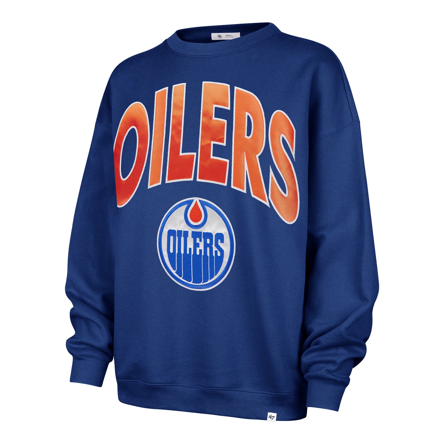 Edmonton Oilers Women's Extra Time '47 Oversized Crew Sweatshirt