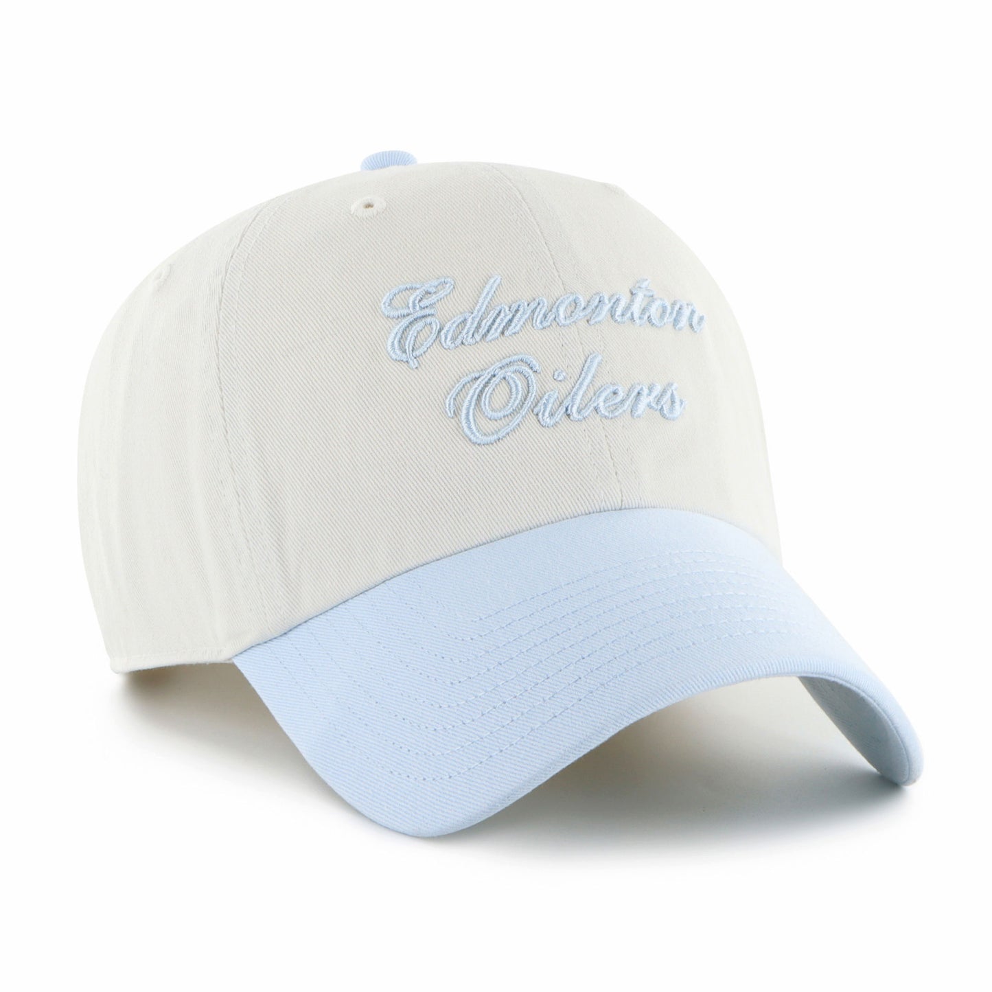 Women's Edmonton Oilers Gelato Digital Blue TT '47 Clean Up Hat