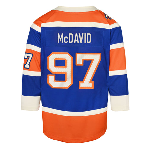 Men's NHL Edmonton Oilers Connor McDavid Fanatics Branded Reverse Retro  Breakaway Jersey - Navy - Sports Closet