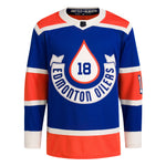 Zach Hyman Edmonton Oilers adidas Authentic Heritage Classic Jersey