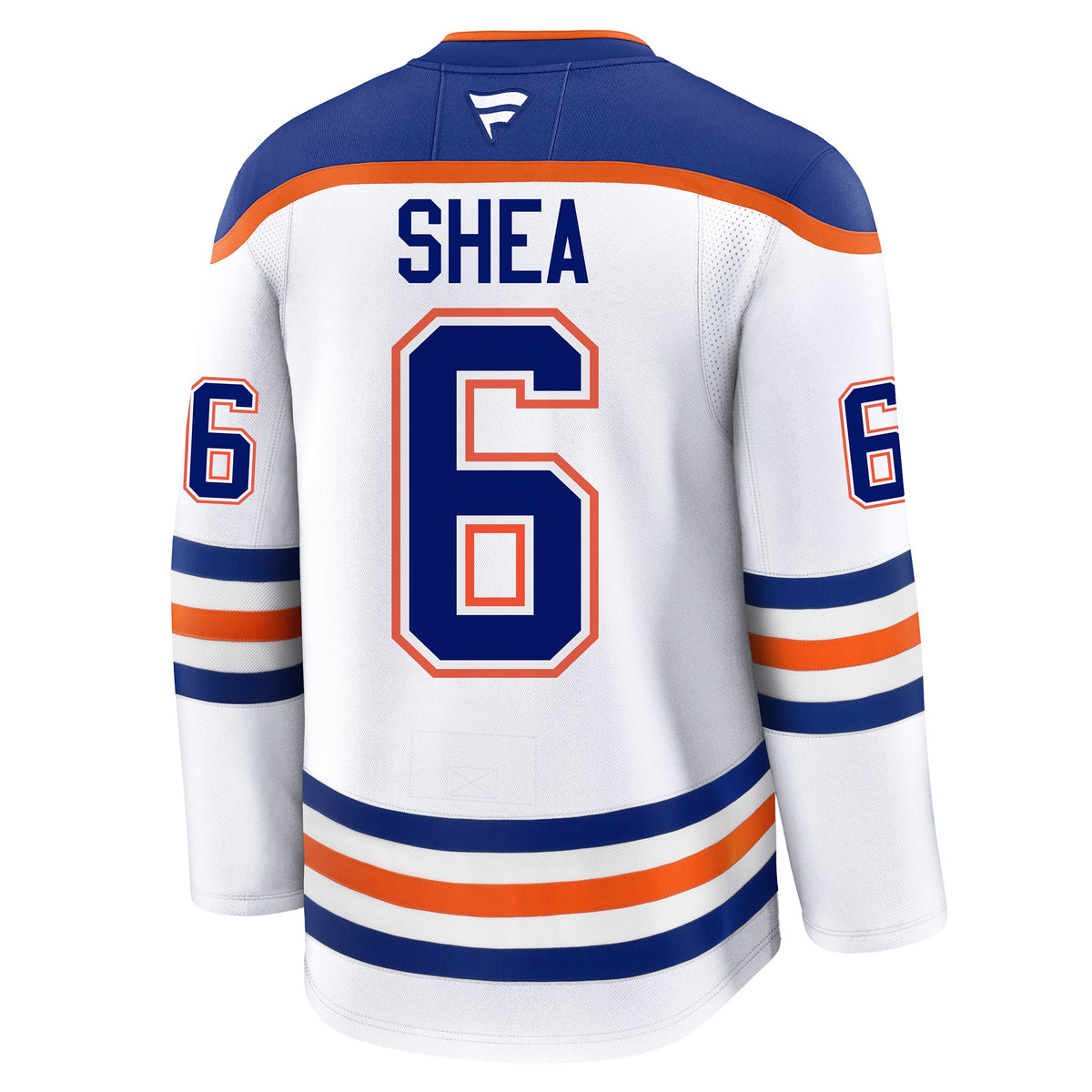 Ryan Shea Edmonton Oilers Autographed Fanatics Road White Premium Jersey