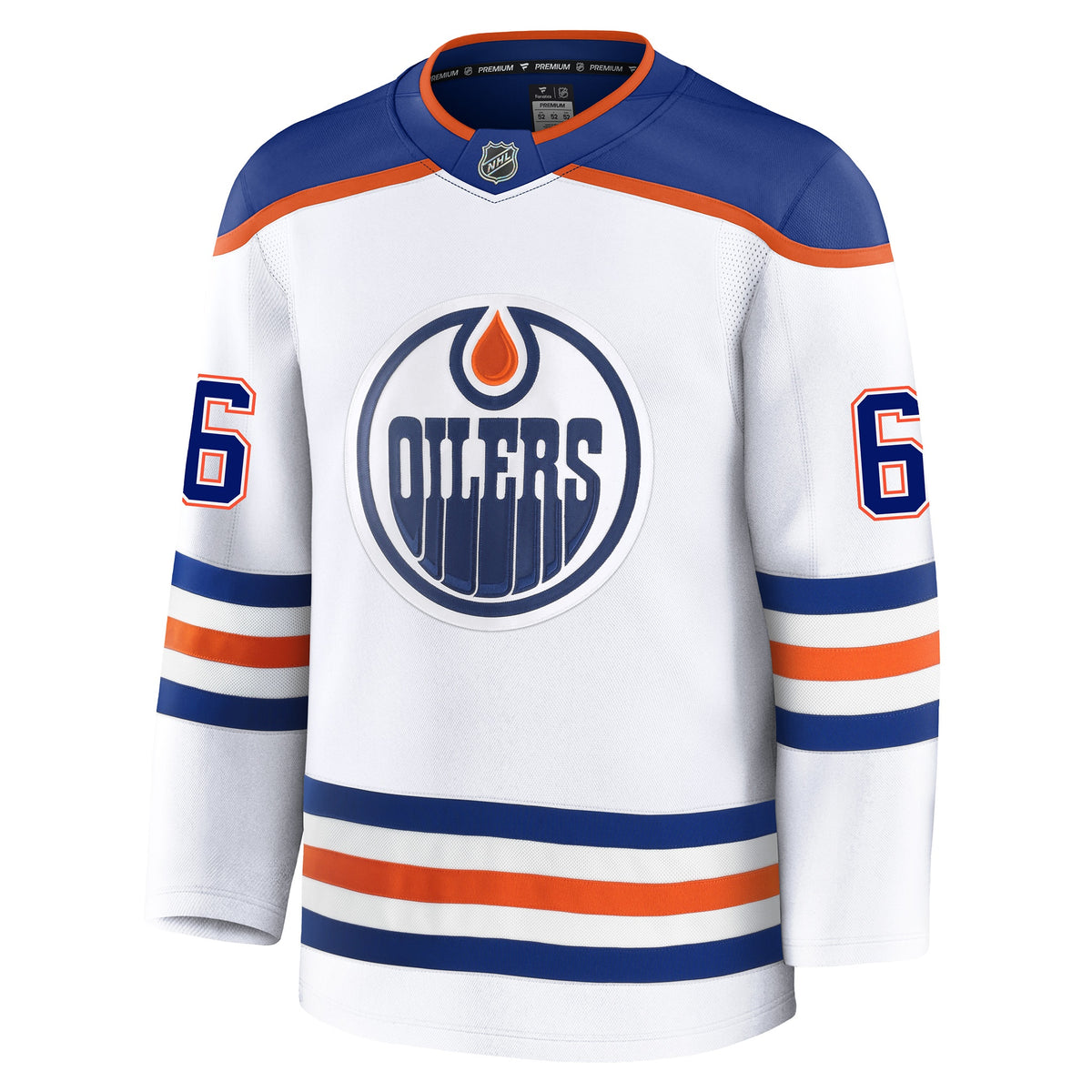 Ryan Shea Edmonton Oilers Autographed Fanatics Road White Premium Jersey