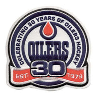 Edmonton Oilers 30th Anniversary 2008-09 Jersey Patch