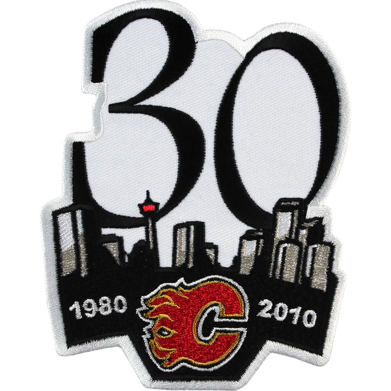 Calgary Flames 30th Anniversary 2009-10 Jersey Patch