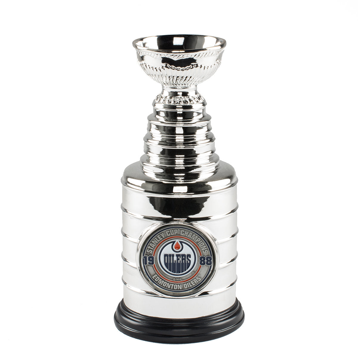 Marty McSorley Edmonton Oilers Autographed 1988 8" Stanley Cup Replica