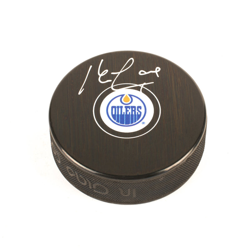 Kevin Lowe Edmonton Oilers Autographed Puck