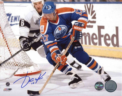 Jari Kurri Autographed 8x10 Photo | Edmonton Oilers Wrap Around | Pro Am Sports