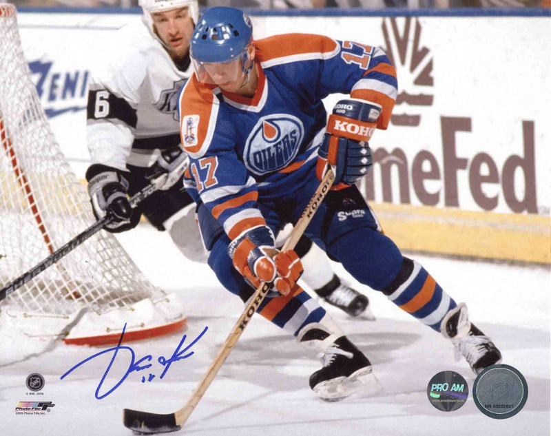 Jari Kurri Edmonton Oilers Autographed 8x10 Photo