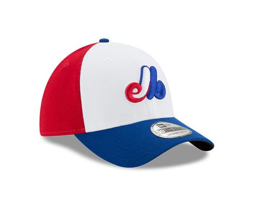 Montreal Expos Tri Color New Era 39Thirty Team Classic Cap