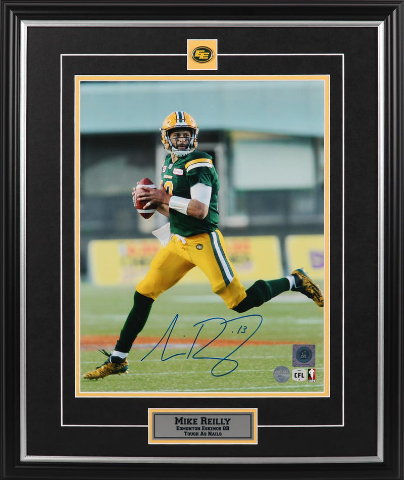 Mike Reilly Edmonton Eskimos Autographed 11x14 Photo