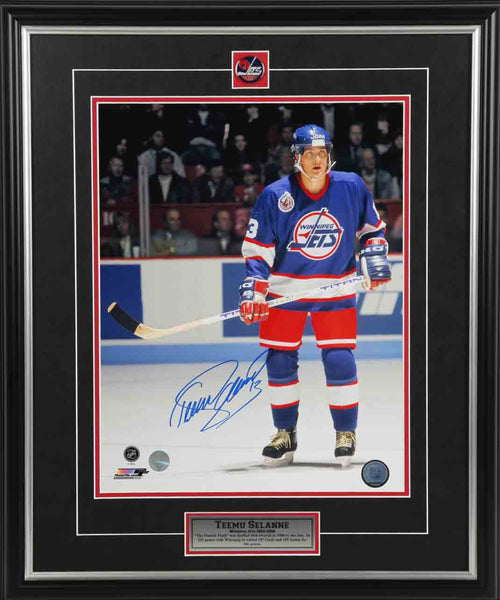 Teemu Selanne Winnipeg Jets Autographed 8x10 Photo