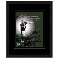 Drew Brees New Orleans Saints Framed 11x14 Pro Quote
