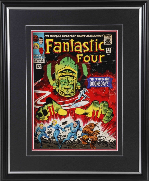 Fantastic Four #49 Framed 11x14 Comic Cover